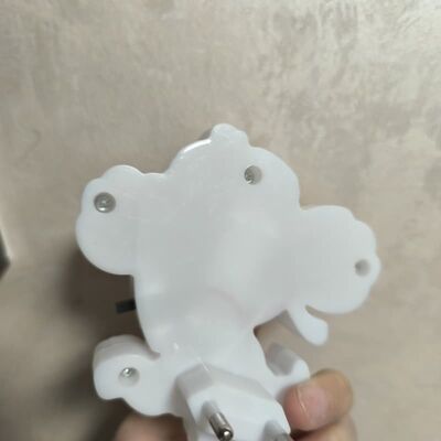 110-240V Plug in Night Lamp Cute Compact Nightlight Bedroom Hallway and Nursery