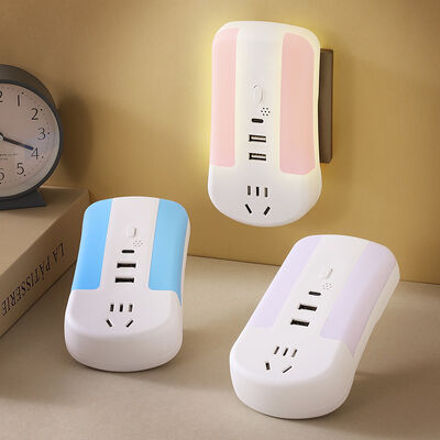 China Manufacturer OEM Design   Voice Control Wall Plug Socket