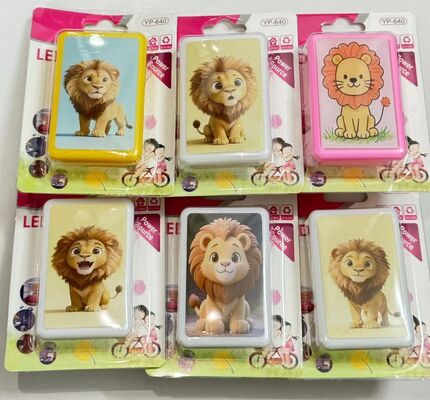 Cute Night Lamp Wall Mount LED Soft Glow Light Suitable for Bedroom Kids Room Nursery Decoration