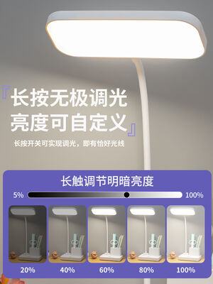 LED Desk Lamp Ideal for Study Room Bedroom Adjustable Brightness and Energy Saving Lighting Solution