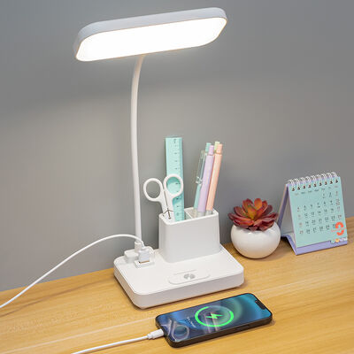 Chargeable Desk Lamp Offering Usb Charging Port and Three Brightness Levels for Workspace Illumination