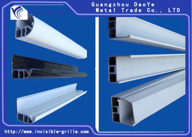 Robust Aluminum Frames Openable Invisible Grille 316 Stainless Steel Nylon Coated Cable