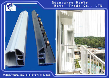 Anti Theft Window Invisible Grille Easy Cleaning With Great Sound Insulation