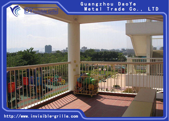 Protect Your Property With 316 Steel Wire Protection Net For Window Invisible Grille
