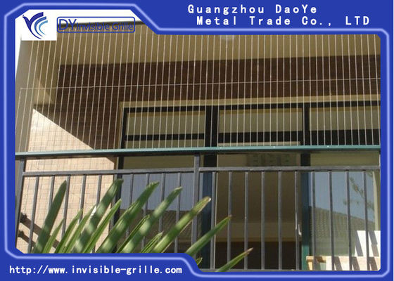 High Rise Building Stainless Steel Balcony Invisible Grille