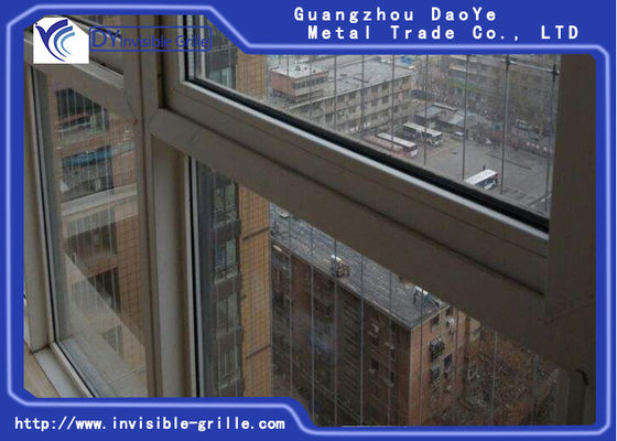 Apartment HDPE Balcony Invisible Grille Prevention Role