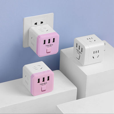 2500W 230V Power Cube Socket With 3 Smart USB Ports