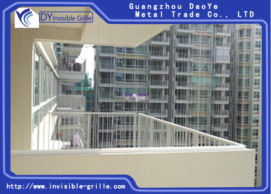 316 Stainless Steel Fixed Balcony Invisible Grille