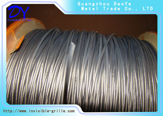 Invisible Nylon Coating Stainless Wire Rope For Home Safety