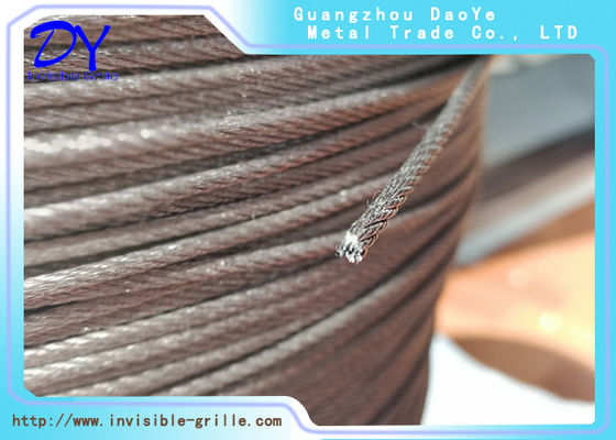 304 Type Stainless Steel Wire Window Invisible Grille Steel Wire Mesh