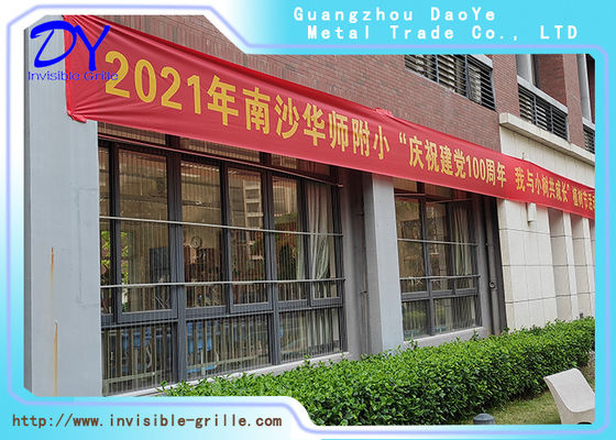 Invisible Safety Grill invisible safety barrier designed to protect children and pets effectively while maintaining aesthetic integrity