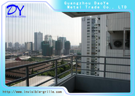 1.0mm Thickness Window Security Grill With Anti - Burglar Alarm System