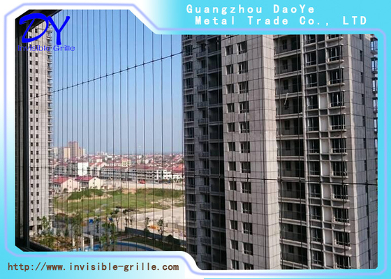 6m Long 316 Grade Balcony Invisible Grille Easily Install