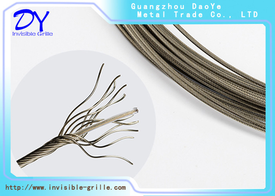 Stainless Steel Wires Safety Solution Invisible Grille for Doors And Windows
