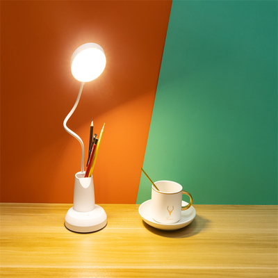 Adjustable Three Level Brightness Foldable LED Lamp In Picture Like Color