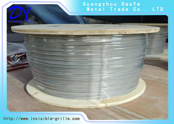 Vertical Opening Fixed Invisible Grille for Enhanced Security in Indoor and Outdoor Environments