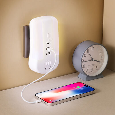 2 USB Ports Portable Tabletop Power Socket Residential General Purpose Power Center Offering Power Distribution on Desks