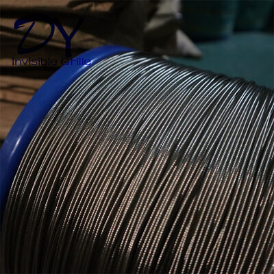Wire Construction 12 plus 1 Invisible Safety Grille Customized Seamless Security