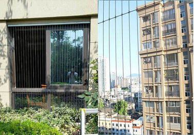 Factory Price 316 Stainless Steel Wire with High Quality Balcony Invisible Grille