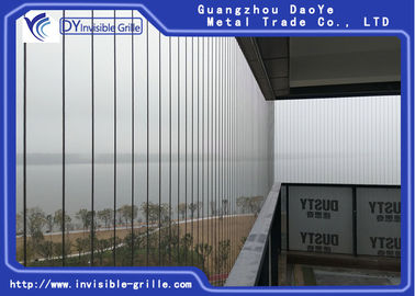 Anti Ultraviolet Sliding Invisible Grille Never Rust For Protecting Child