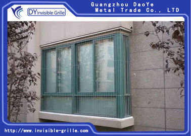 Anti - Theft Mesh Steel Security Grilles For Windows Beautiful Appearance