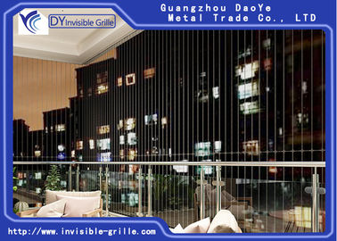 Anti Rust Invisible Grills For Balcony Modern Design No Blocked Vision