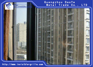 Anti Corrosion Invisible Safety Grill Providing Clear External View