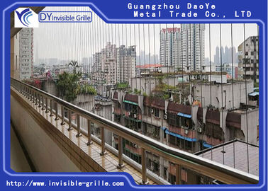 School Stair Case Fixed Invisible Grille Durable For Children Safety