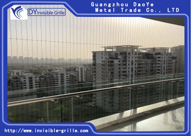 Hard Line Safety Balcony Protection Grill Providing Excellent View