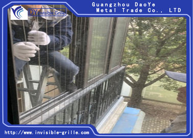 316 stainless Nano Wire Anti Rust protect Children Safety Invisible Grilles Stainless Steel Wire