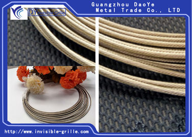 Anti Rust Invisible Grilles Stainless Steel Wire Material
