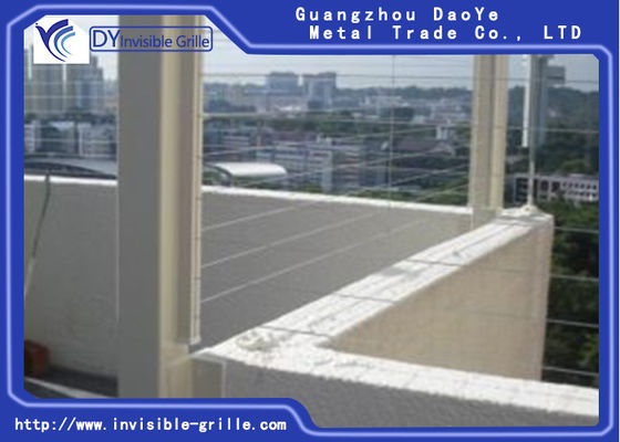 3m/Set Anti Rust Window Invisible Grille Withstanding 170KG