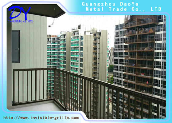 Stainless Cable Wire Anti Rust Invisible Balcony Grill For Children's Safety