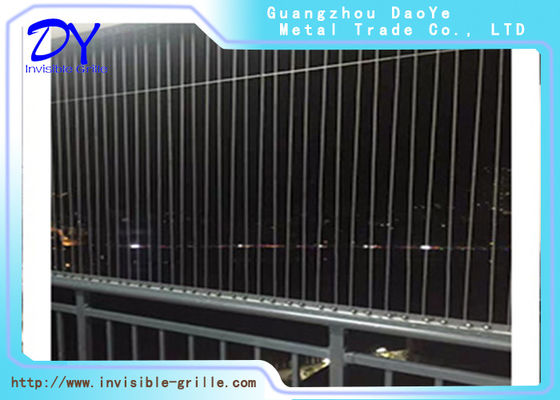 316  Wire 3.0mm Stainless Invisible Grilles For Home Safety