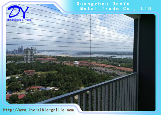 Invisible Nylon Coating Stainless Wire Rope For Home Safety