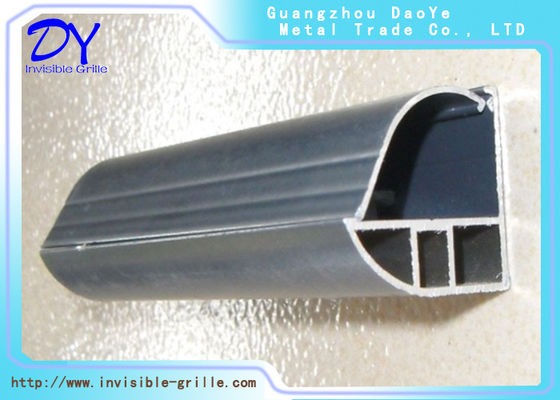 Polished Invisible Rail Track Aluminium Protection Steel Wire Grill