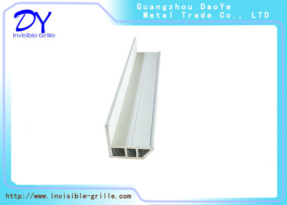 Anti Rust Aluminium Rail Track For Safety Invisible Grille