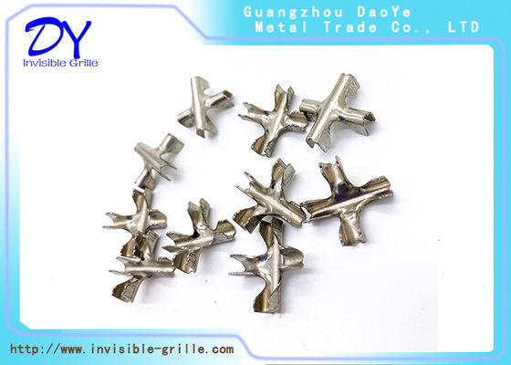 2.0mm Cross Clip For 316 304 Invisible Safety Grille Tensile Strength Wire