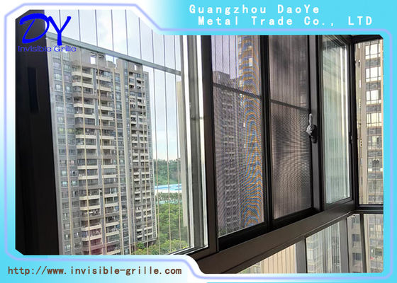 3.0mm Wire Invisible Safety Grill Aluminum Rail Track For School Windows Protection
