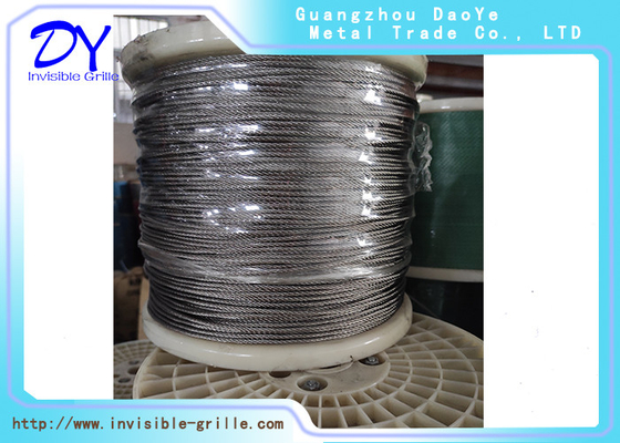 Teflon 316 Stainless Steel Wire 2.0mm Invisible Security Grille