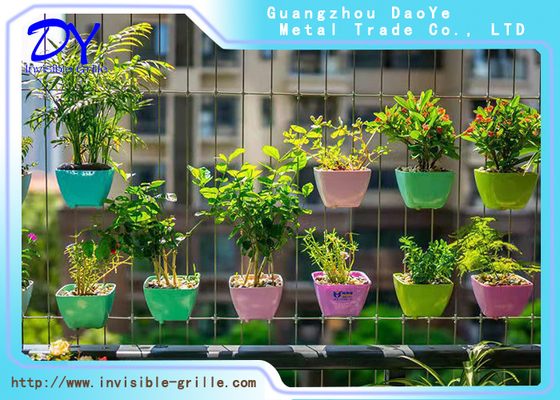 Protective Net Balcony Potted Invisible Grill Accessories