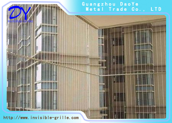 The Modern New Concept of Interior Design Invisible Safety Grille For Balcony