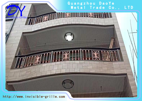Factory Stainless Steel Modern Invisible Grilel Balcony