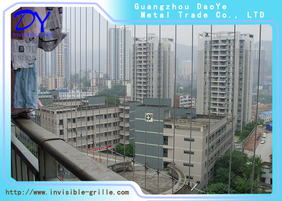 316 Stainless Steel Wire Rope Balcony Invisible Grille Anti - Theft Function