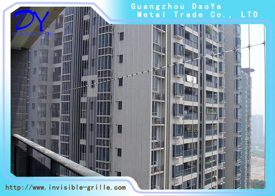 304 Stainless Steel Wire Rope Balcony Invisible Grille Anti Rust