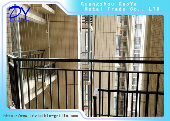 HDB Anti Rust Fixed Invisible Grille Stainless Steel Wire Rope 3.0mm Diameter